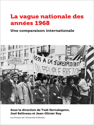 cover image of La vague nationale des années 1968